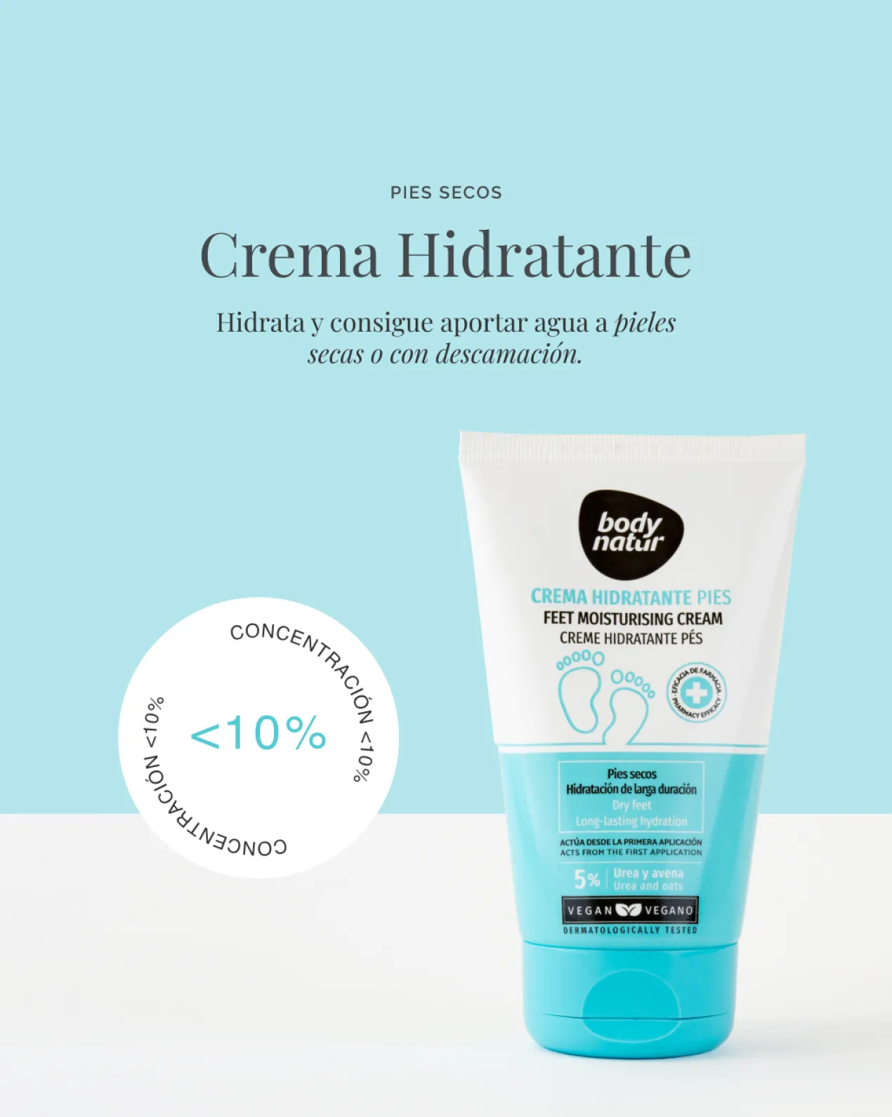 Crema Hidratante Pies
