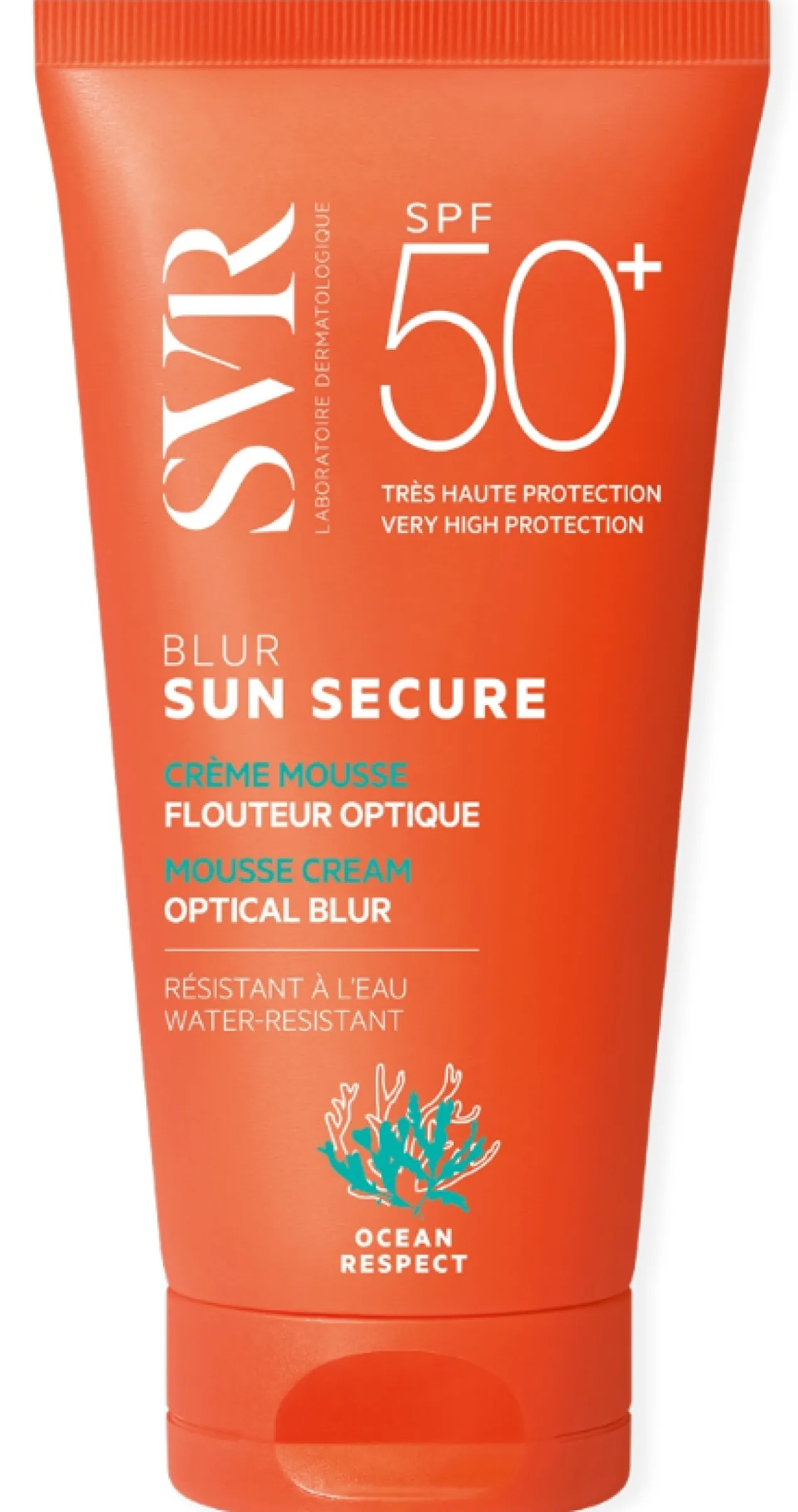 Crema Mousse SPF50+ Sin Perfume Sun Secure Blur