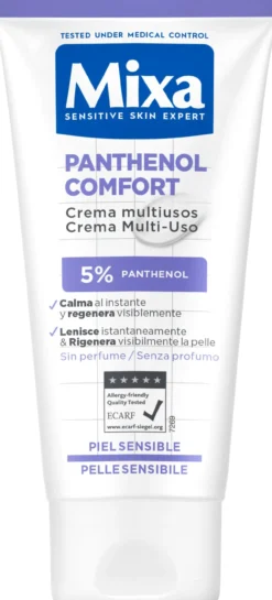 Crema Multiusos Panthenol Comfort Piel Sensible