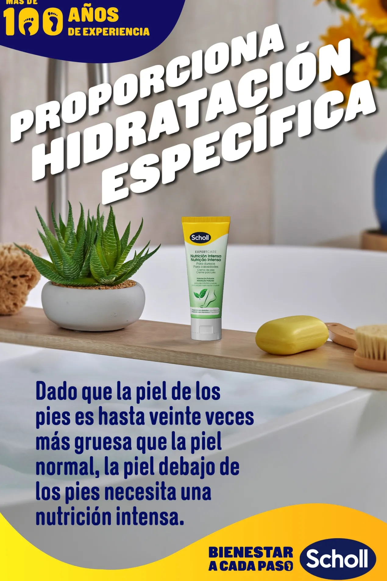Crema para Pies ExpertCare Nutrición Intensa