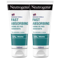 Crema Pies Hidratante Absorción Inmediata con Glicerina