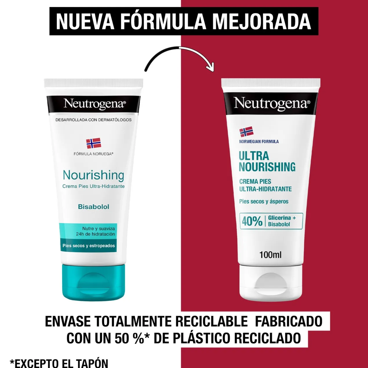 Crema Pies Ultra Hidratante Pies Secos y Ásperos