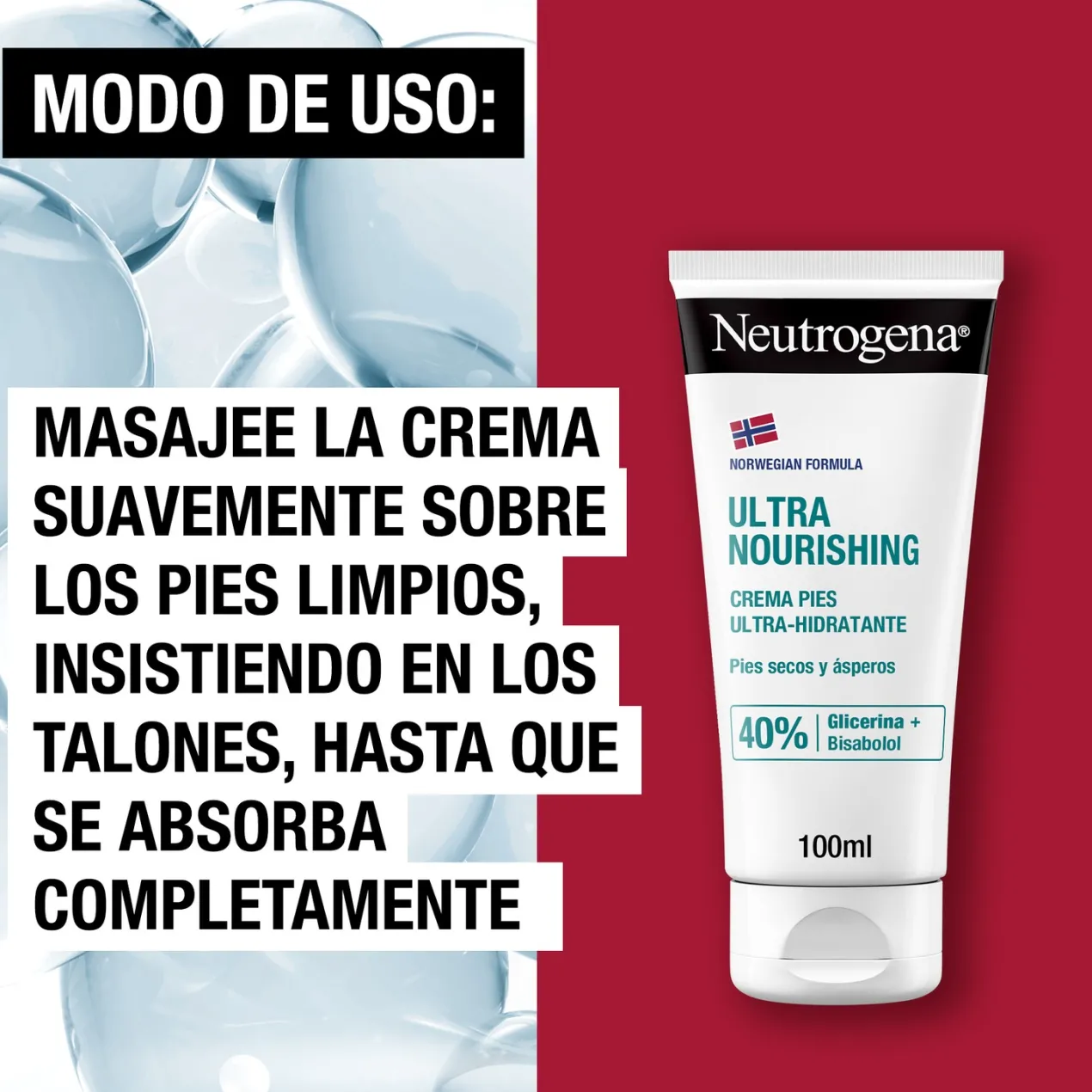 Crema Pies Ultra Hidratante Pies Secos y Ásperos