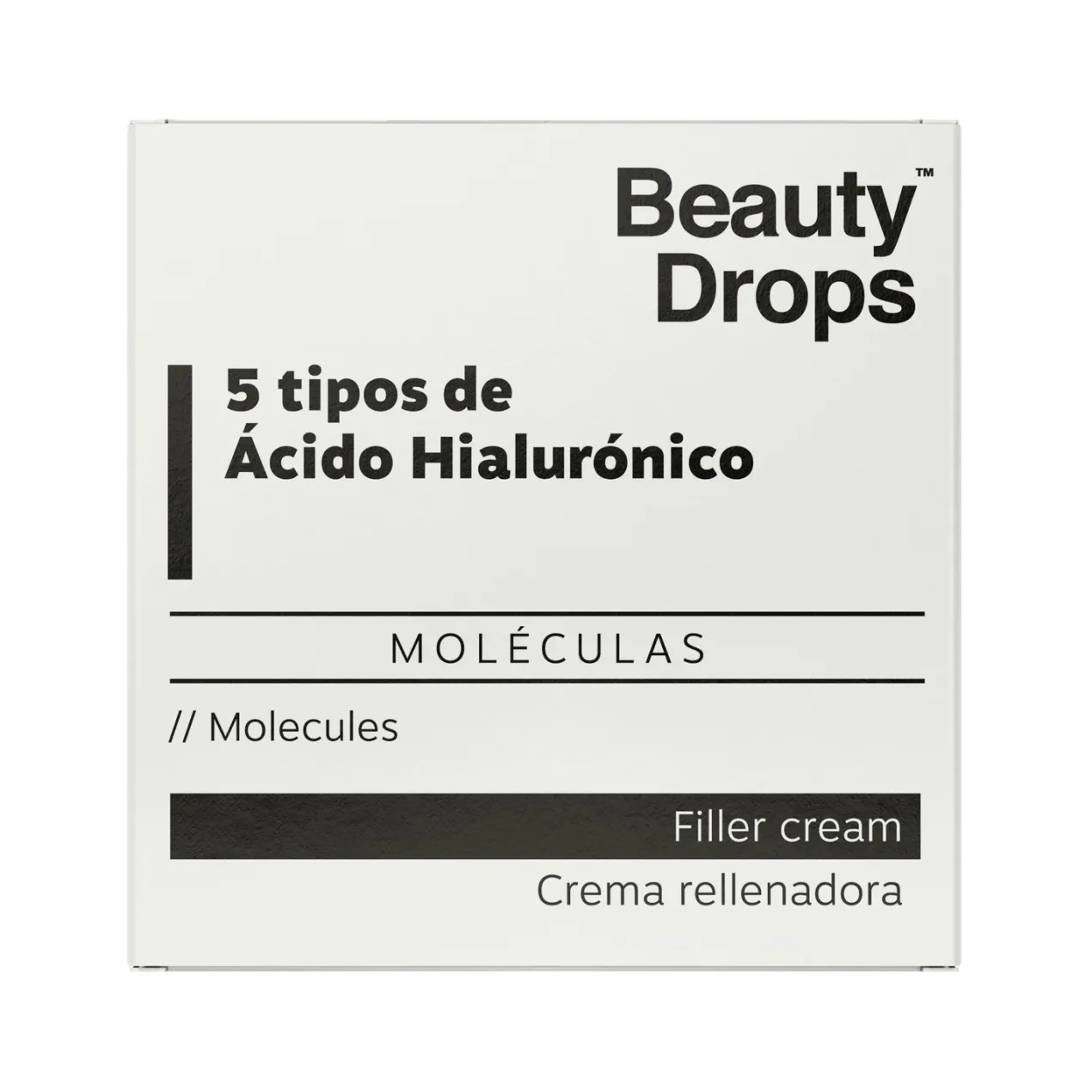 Crema Rellenadora con Ácido Hialurónico