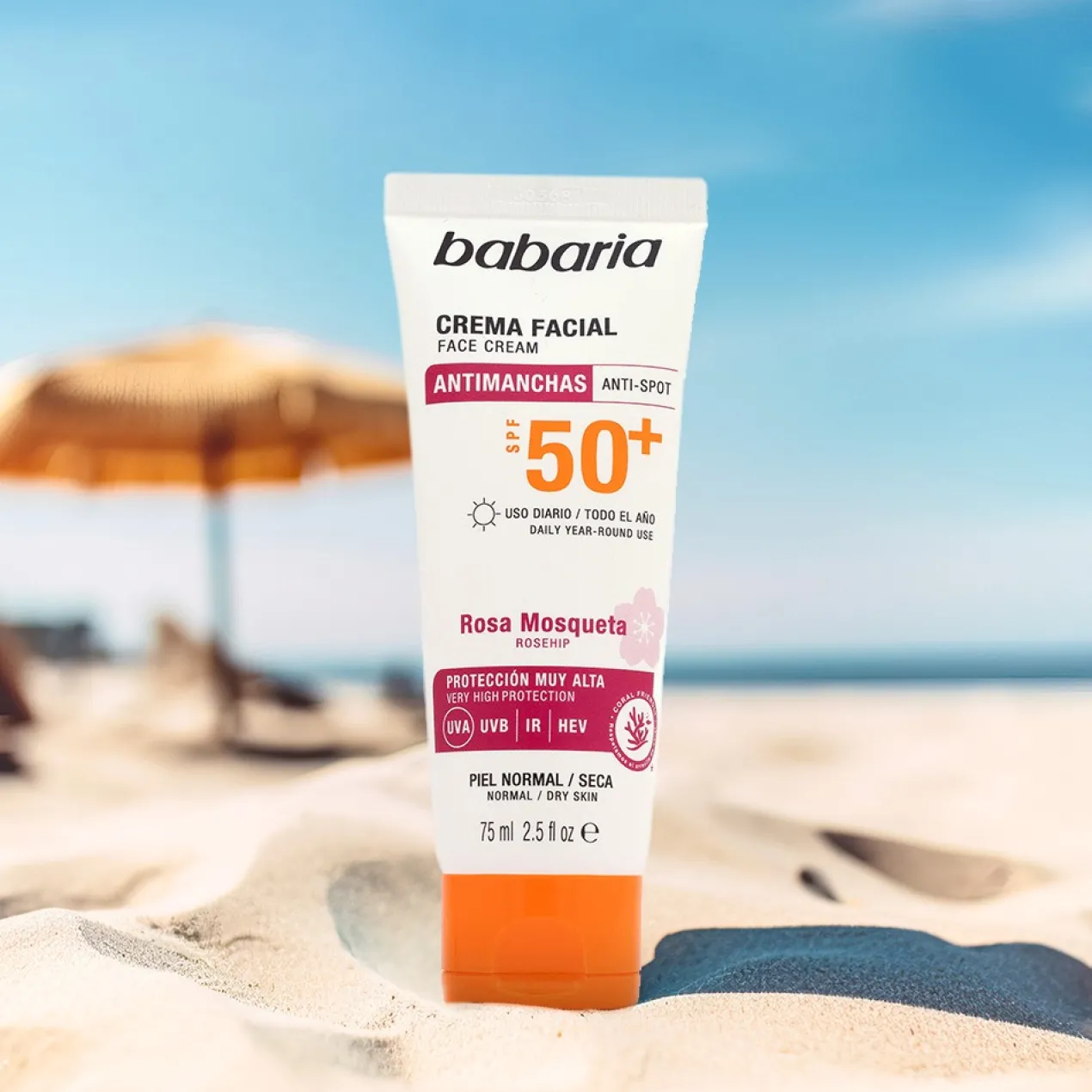 Crema Solar Antimanchas