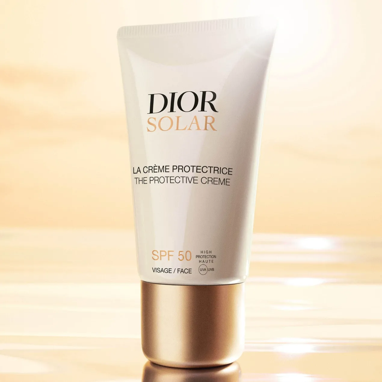Crema Solar Protectora Facial Alta Protección SPF 50