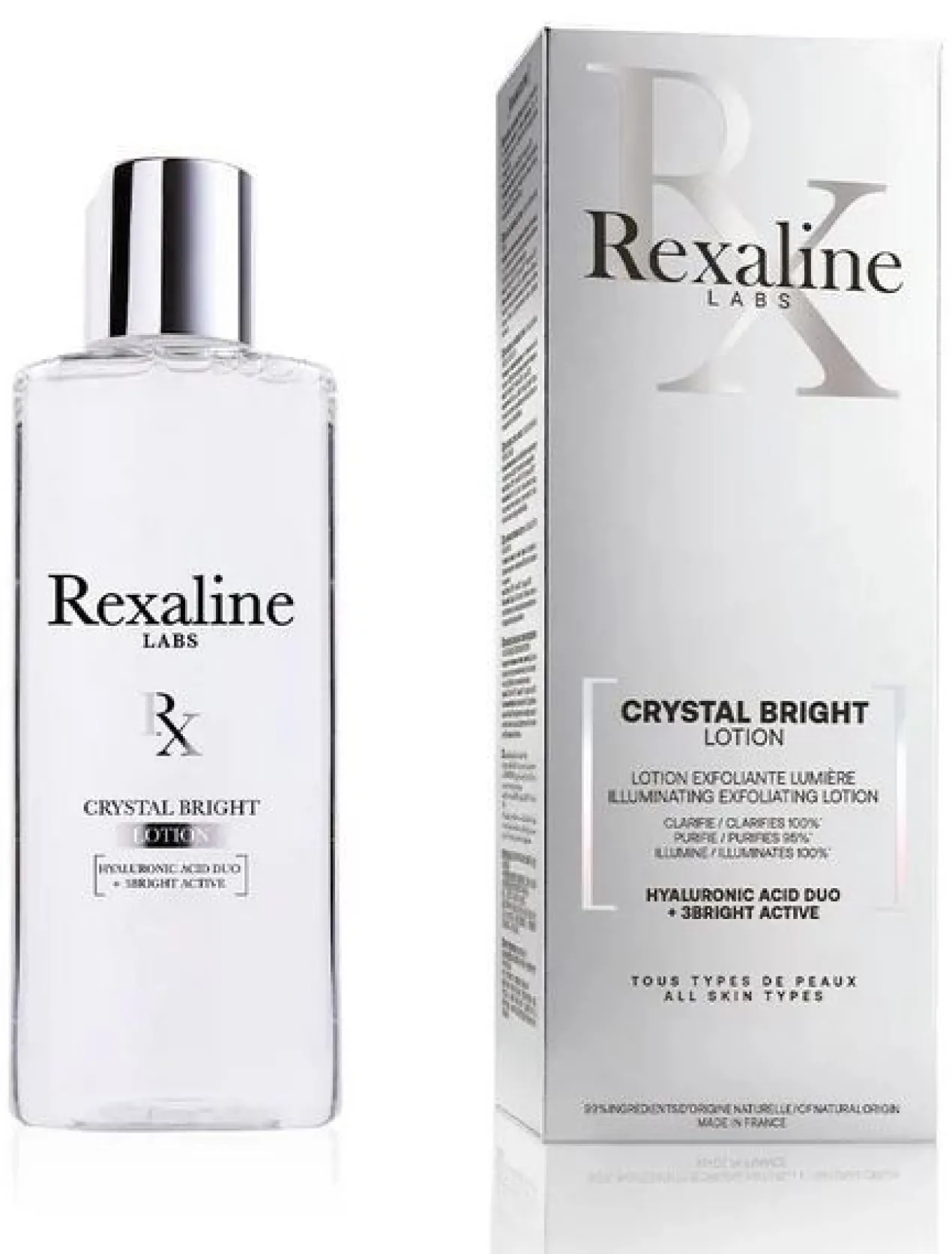 Crystal Bright Loción Exfoliante Iluminadora