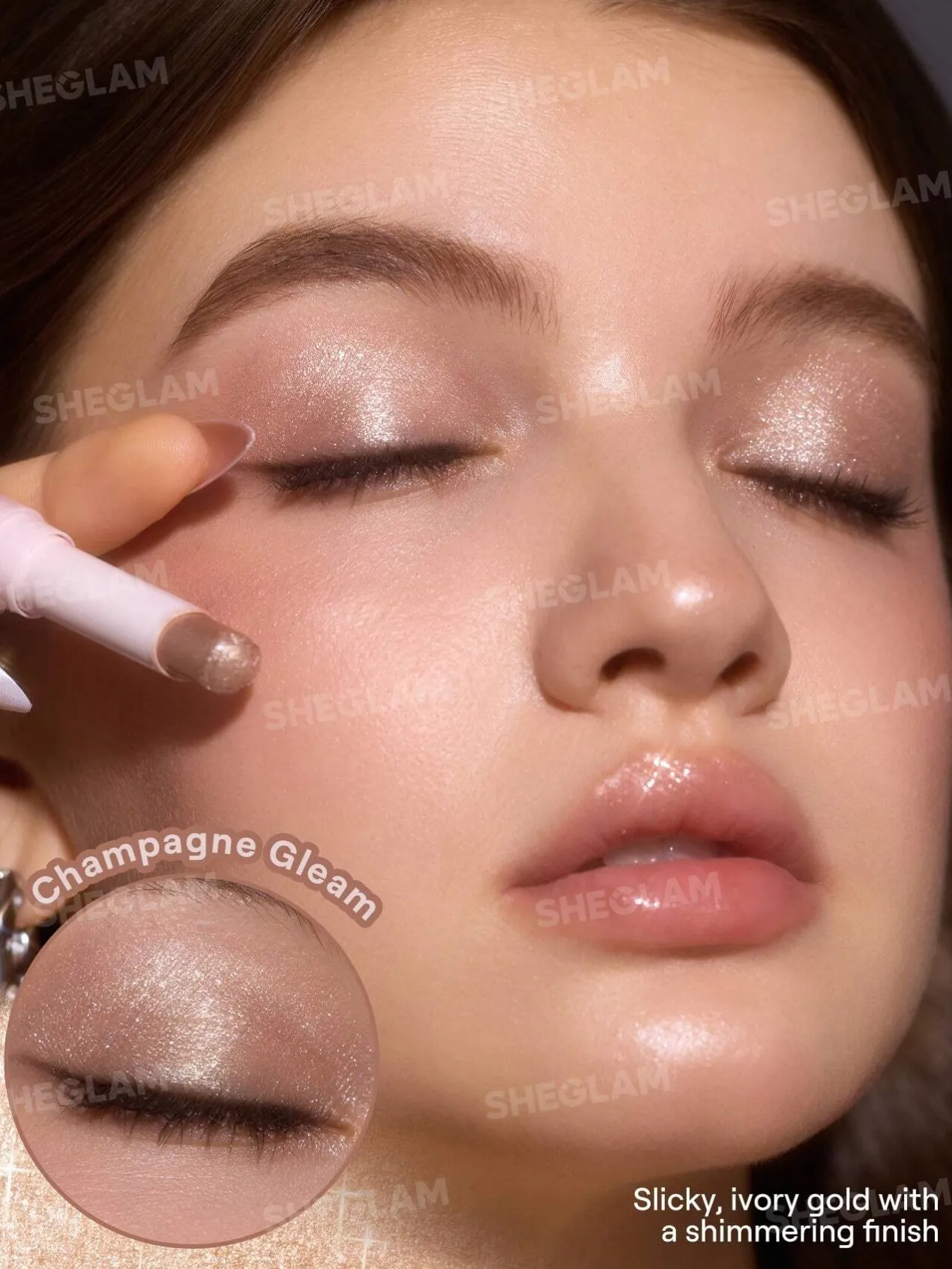 Crystal Jelly Glaze Sombra de Ojos en Barra