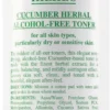 Cucumber Herbal Alcohol-Free Toner Tónico Facial de Pepino