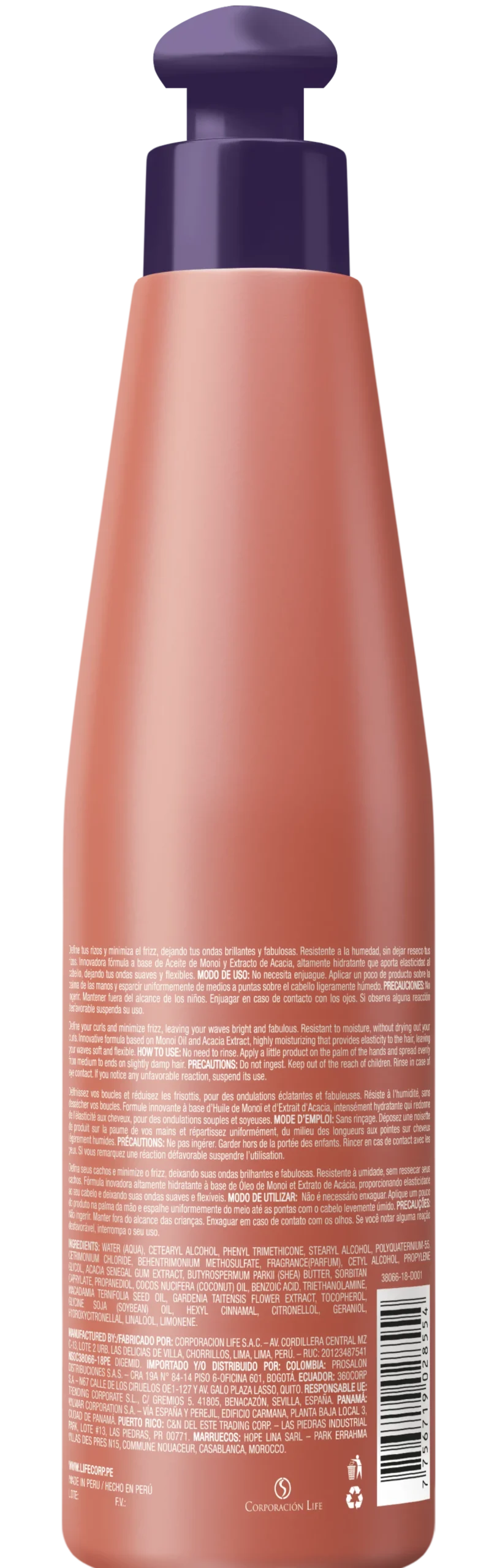 Curly Monoi Styling Cream Rizos Definidos