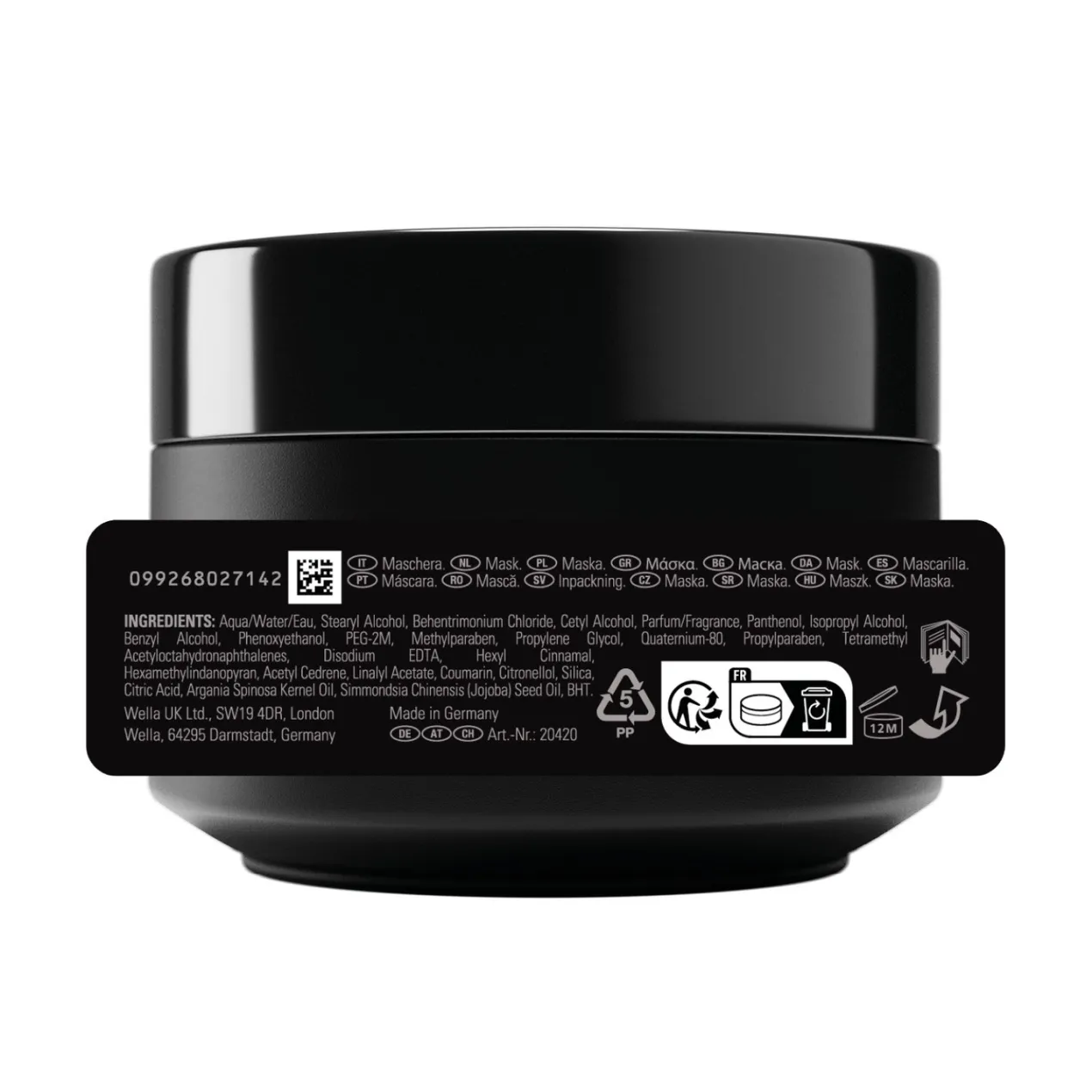 Dark Oil Mascarilla Nutritiva y Ligera Profesional