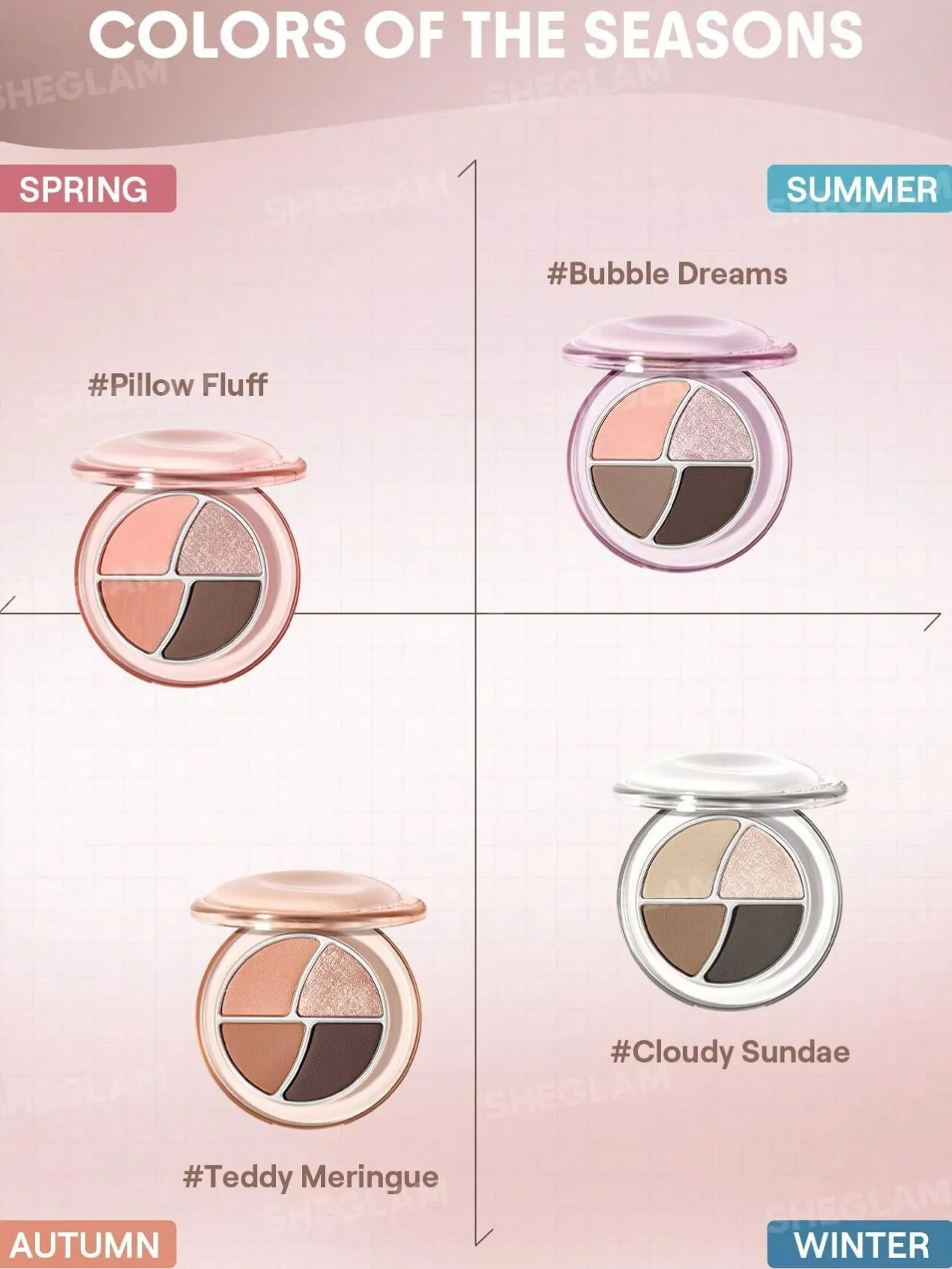 Daydreamer Mini Paleta Sombras de Ojos