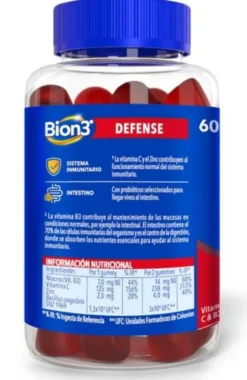 Defense 60 Gummies Complemento Alimenticio