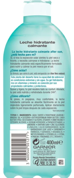Delial After Sun Leche Hidratante Calmante