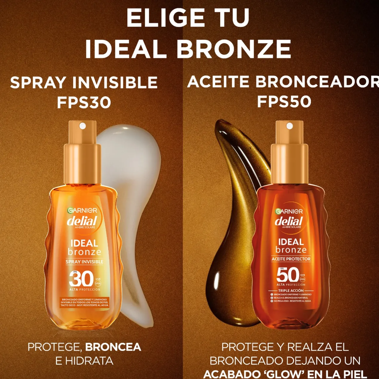 Delial Ideal Bronze Aceite Protector SPF50