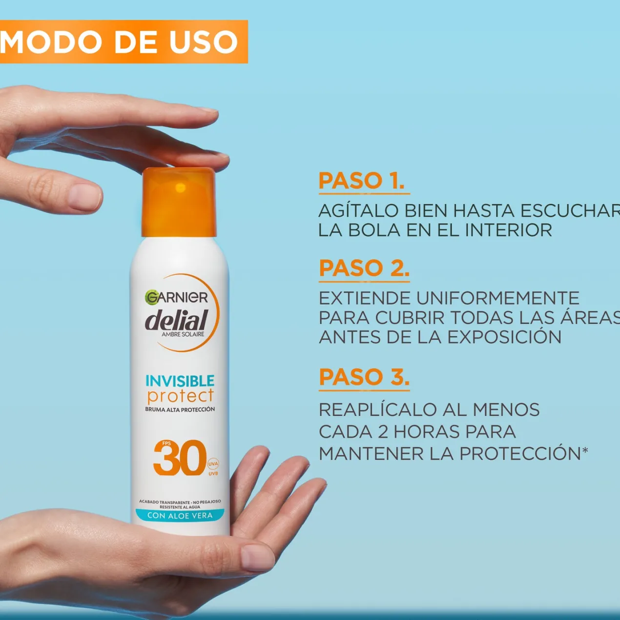 Delial Invisible Protect Bruma de Alta Protección SPF30