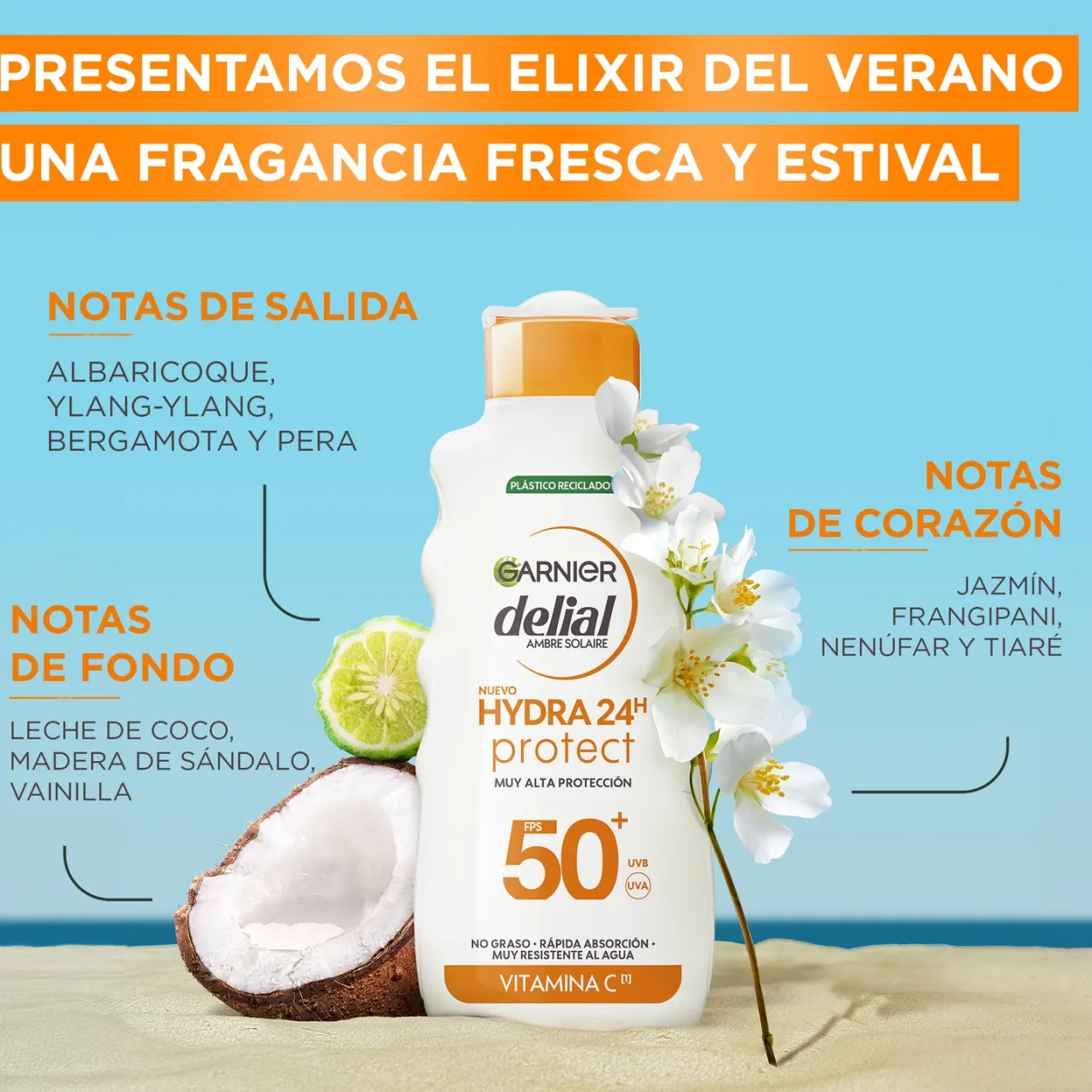 Delial Leche Solar Hydra 24H Protect SPF50+