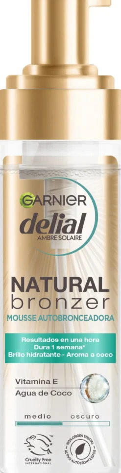 Delial Natural Bronzer Mousse Autrobronceadora