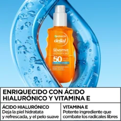 Delial Sensitive Advanced Agua Solar Hidratante FPS 50
