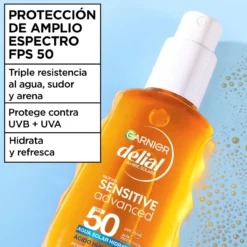 Delial Sensitive Advanced Agua Solar Hidratante FPS 50