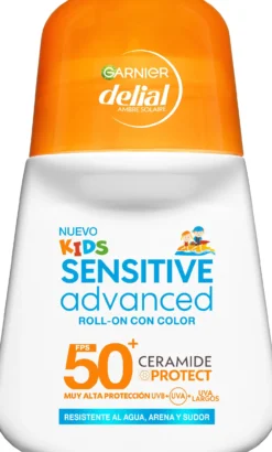 Delial Sensitive Advanced Kids Roll-on con color FPS 50+