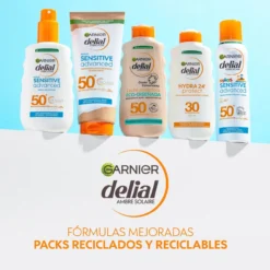 Delial Sensitive Advanced Leche Protector Solar SPF 50+ para pieles claras, sensibles e intolerantes al sol