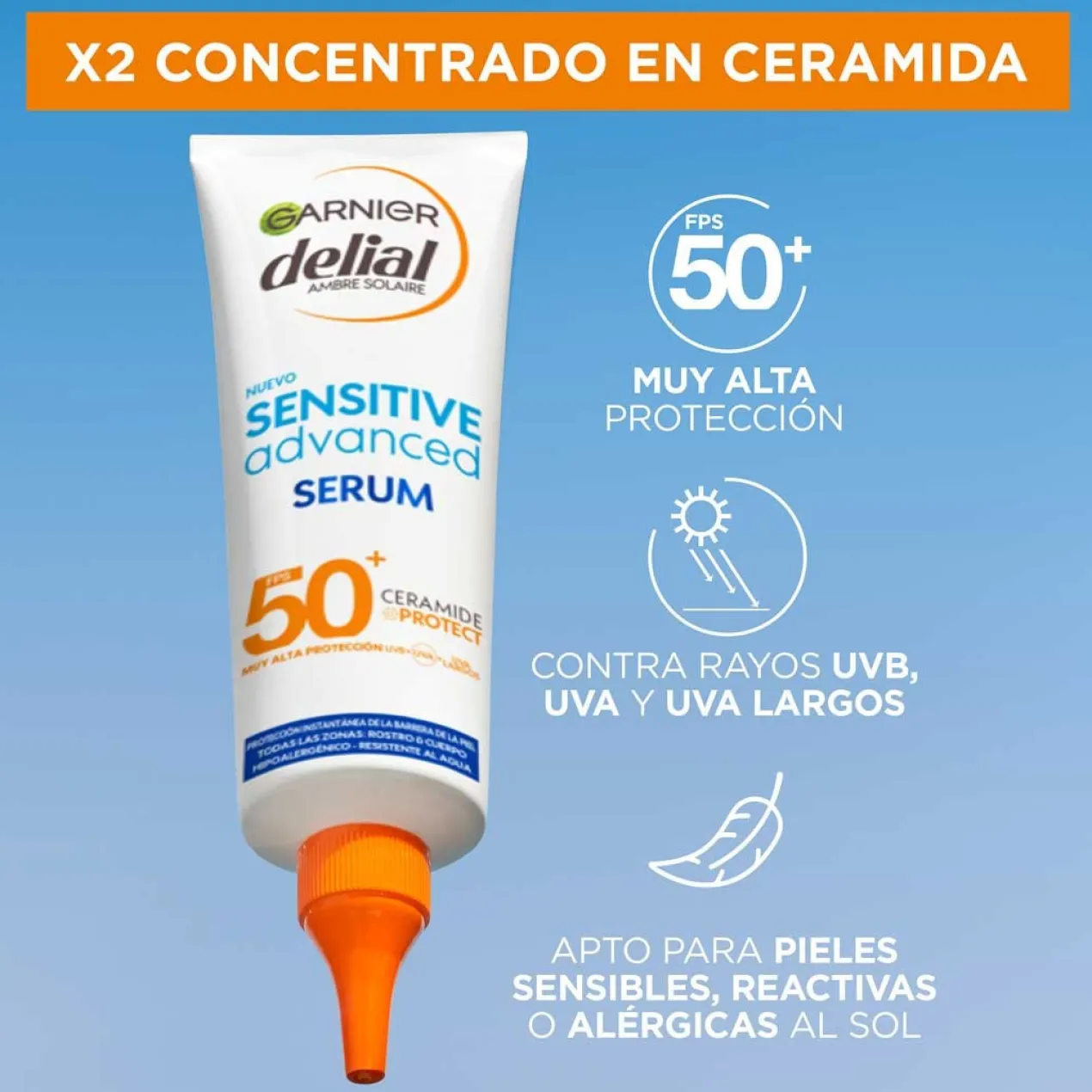 Delial Sensitive Advanced Serum de Cuerpo FPS 50+