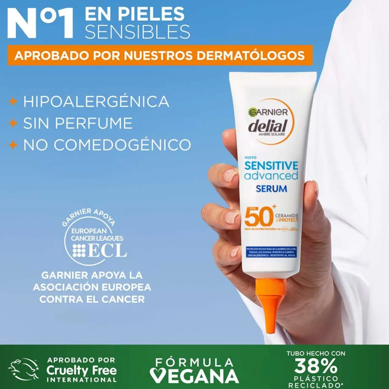 Delial Sensitive Advanced Serum de Cuerpo FPS 50+