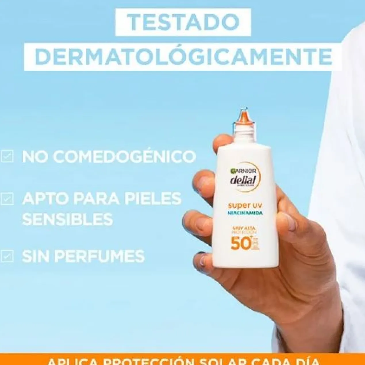 Delial Super UV Niacinamida Crema Facial FPS50+