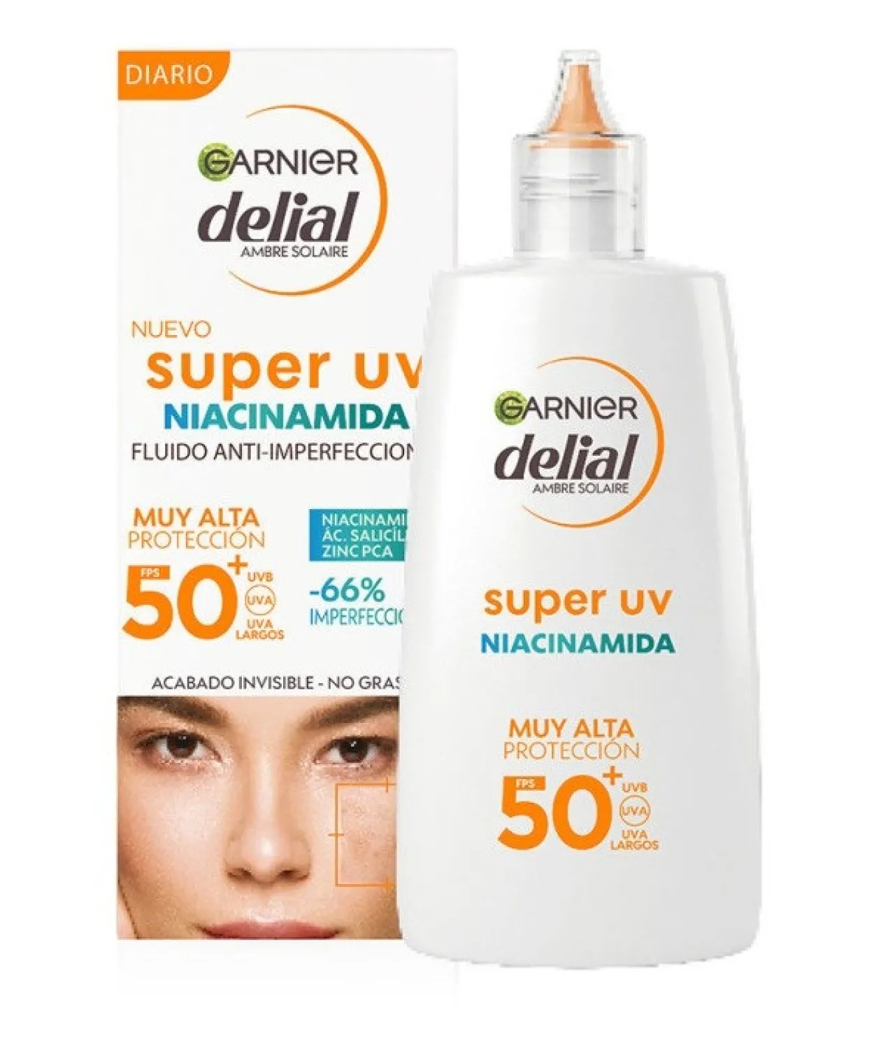 Delial Super UV Niacinamida Crema Facial FPS50+