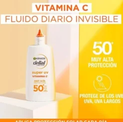 Delial Super UV Vitamina C FPS50+ Crema Facial Fluida Anti-Manchas