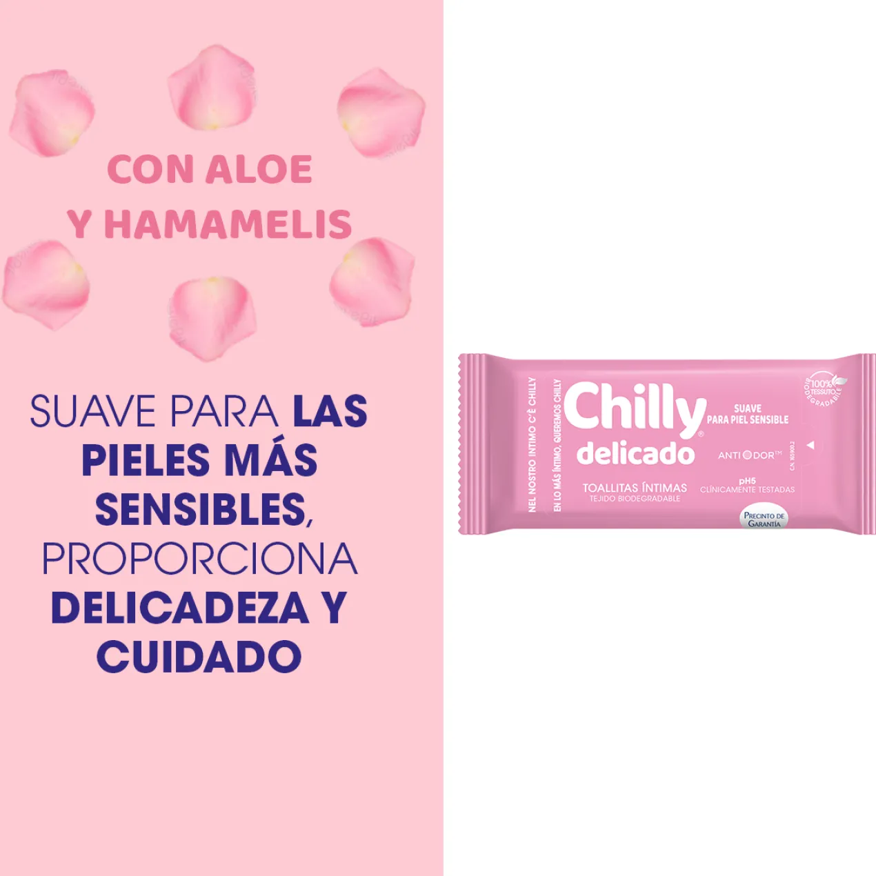 Delicado Toallitas Fórmula Suave