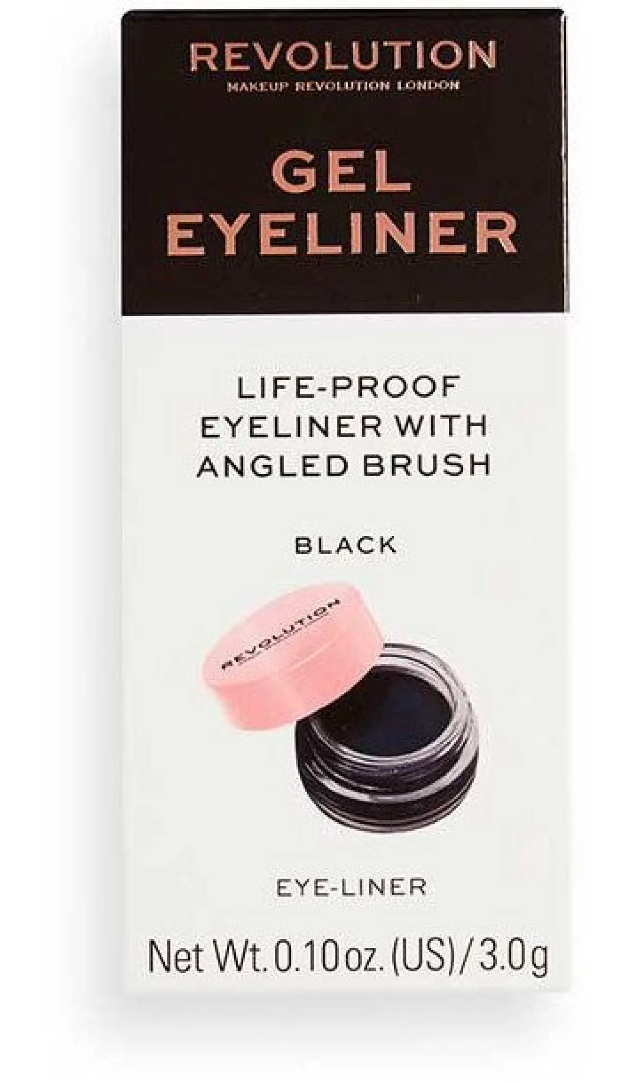Delineador de Ojos en Gel con Brocha
