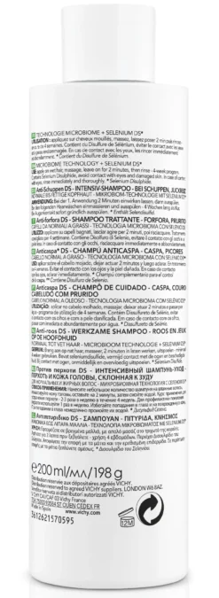 Dercos Champú Anticaspa Cabello Graso