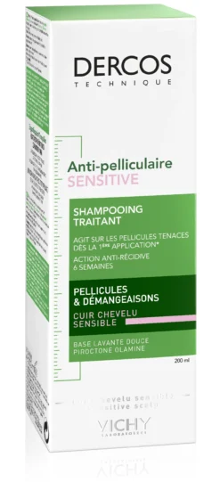 Dercos Champú Anticaspa para Cuero Cabelludo Sensible