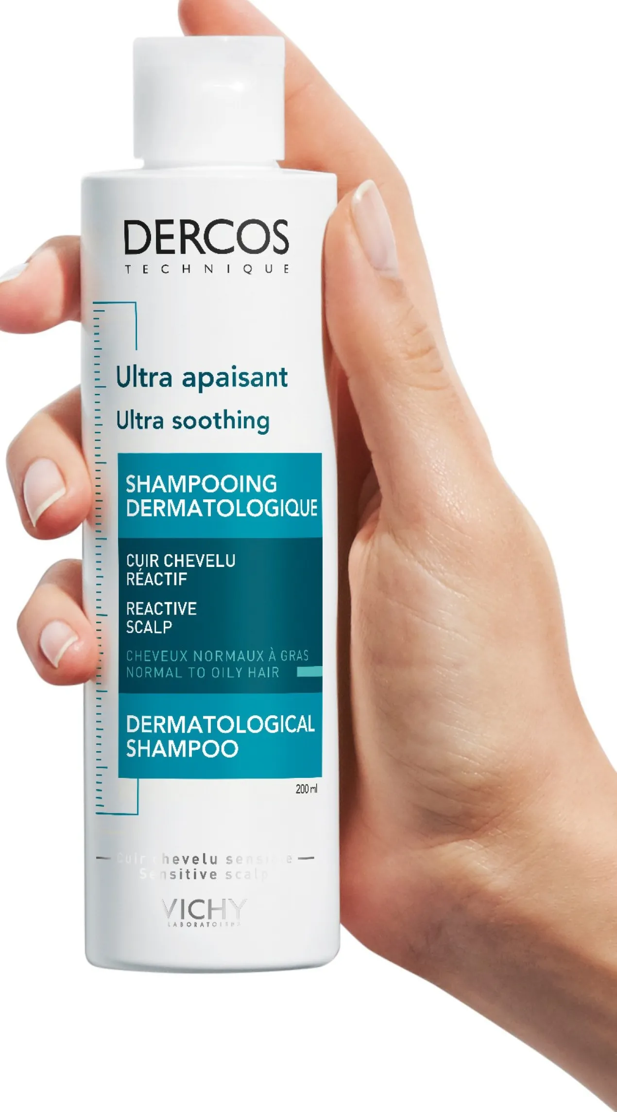 Dercos Champú Ultra Calmante Cabello Graso