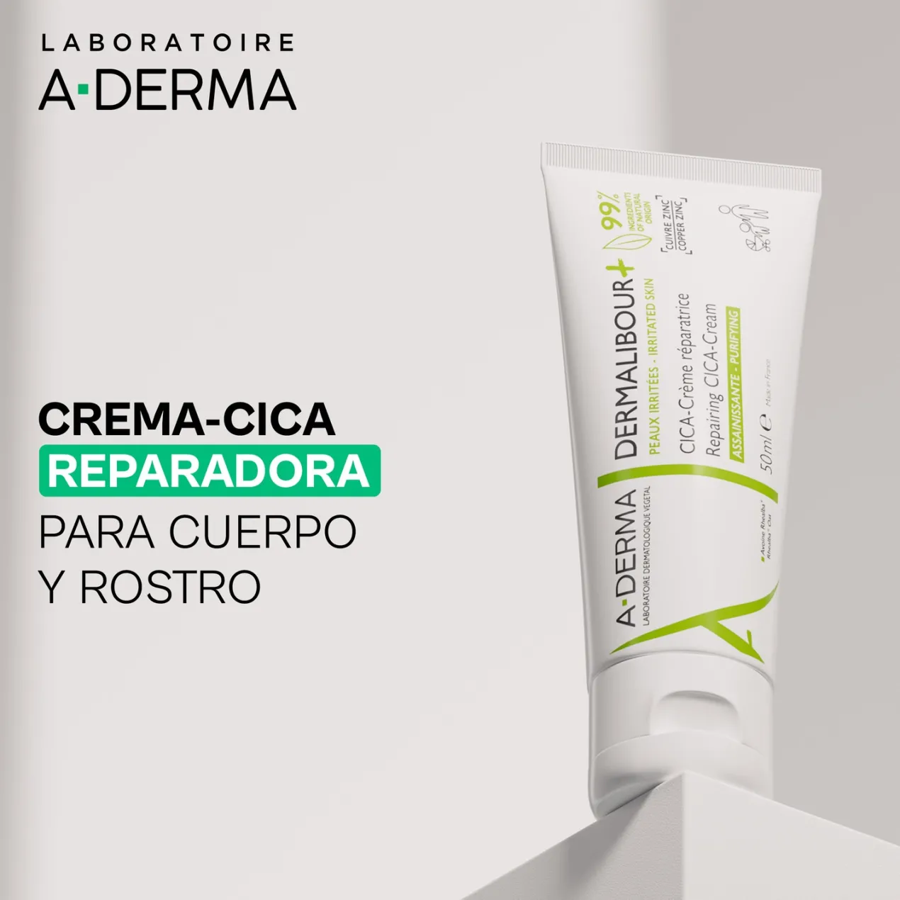 Dermalibour+ Cica Crema Reparadora Purificante