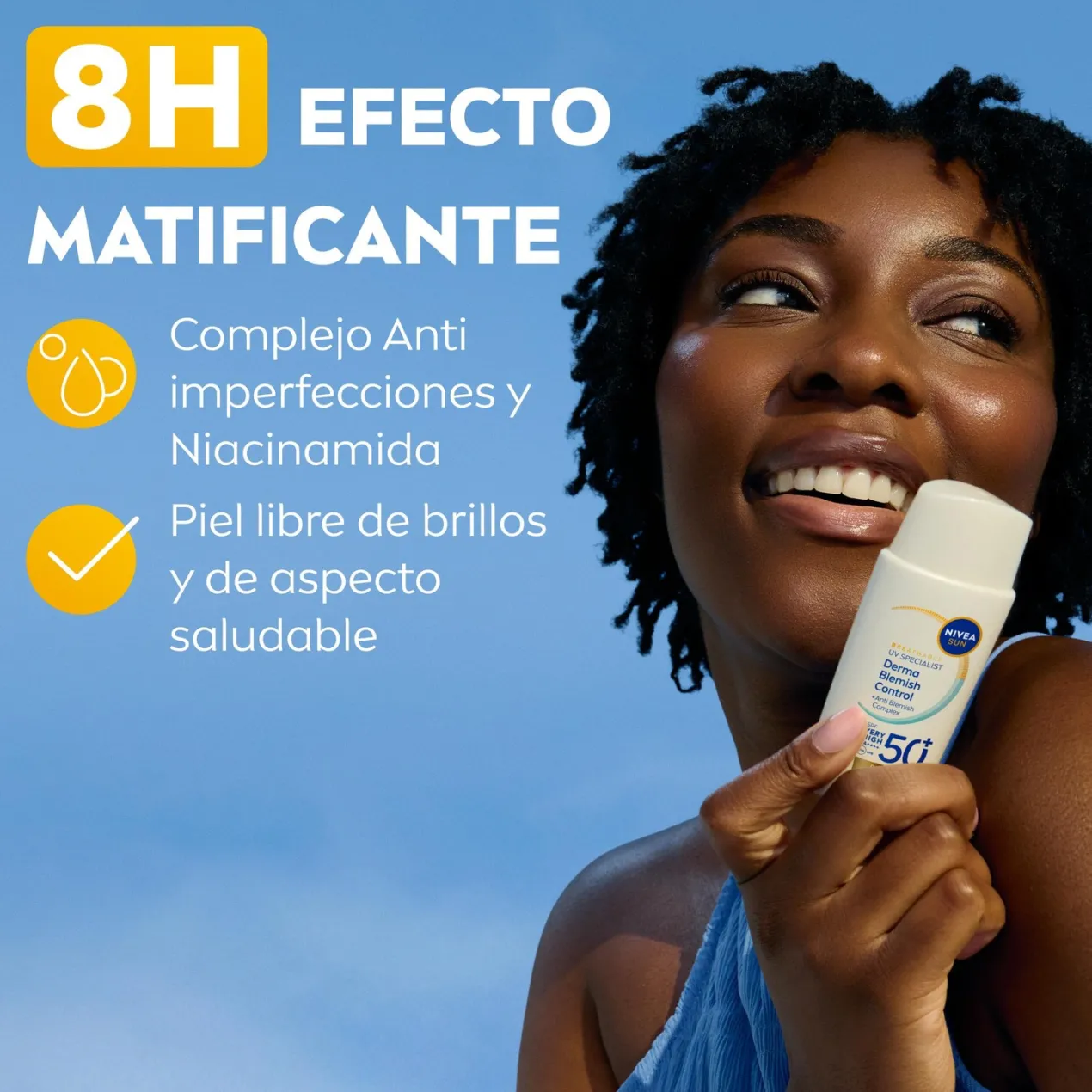 Derma Skin Clear Protección Facial FPS50+