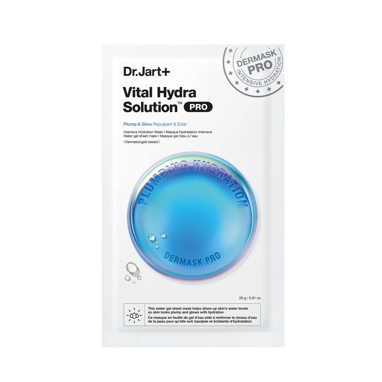Dermask Mascarilla Facial Vital Hydra Solution Pro