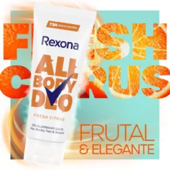 Desodorante Crema para Mujer All Body Deo Fresh Citrus