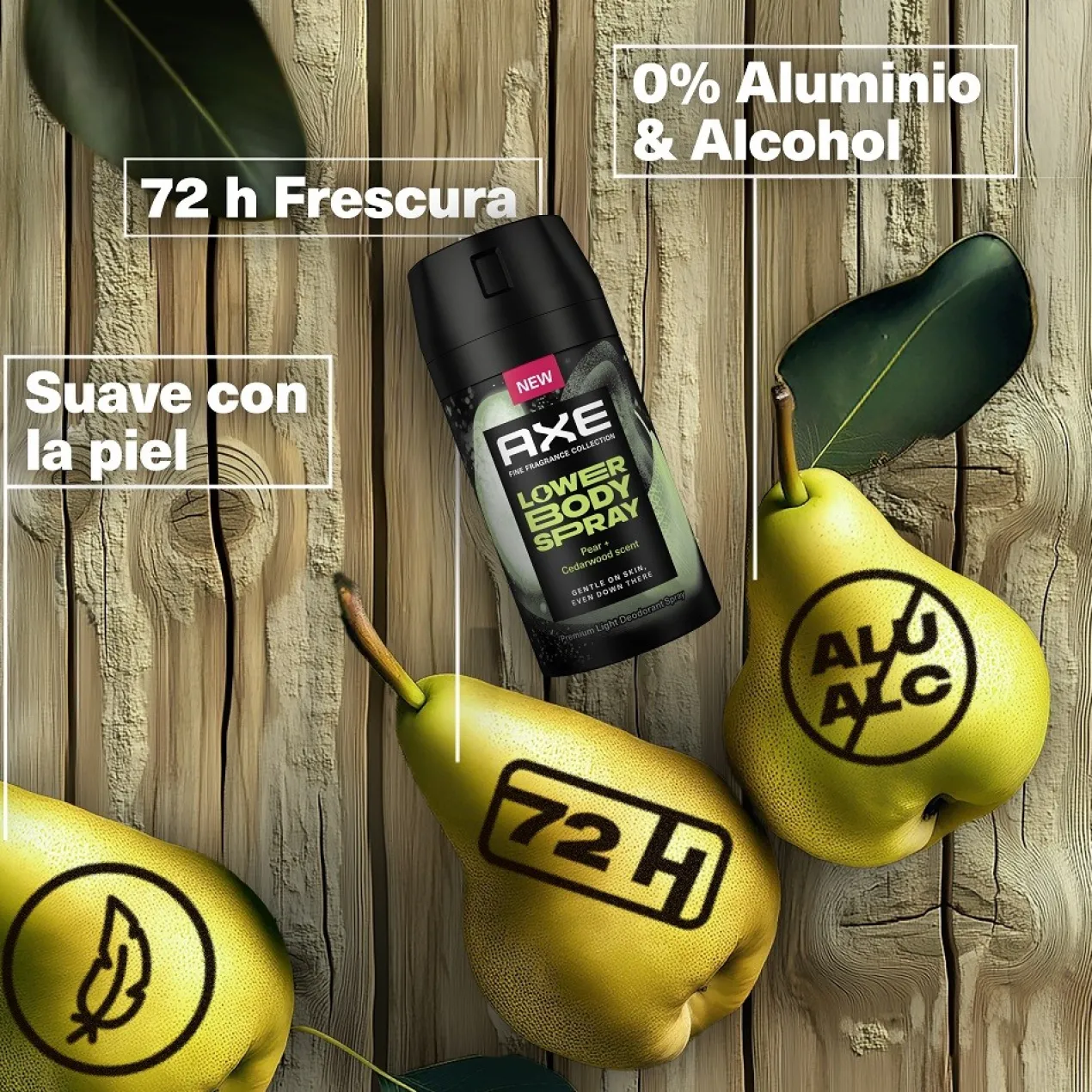 Desodorante para Ahí Abajo Pear