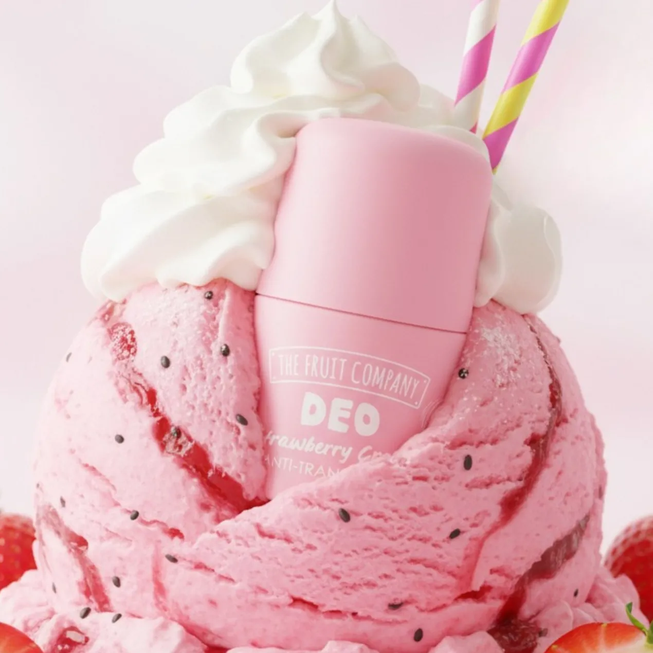 Desodorante Roll On Antitranspirante Soft Touch Fresa y Nata