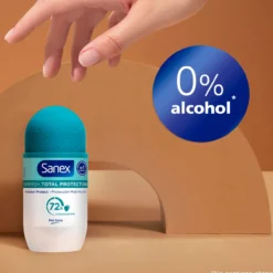 Desodorante Roll-On Dermo Total Protection 72h Anti-Transpirante