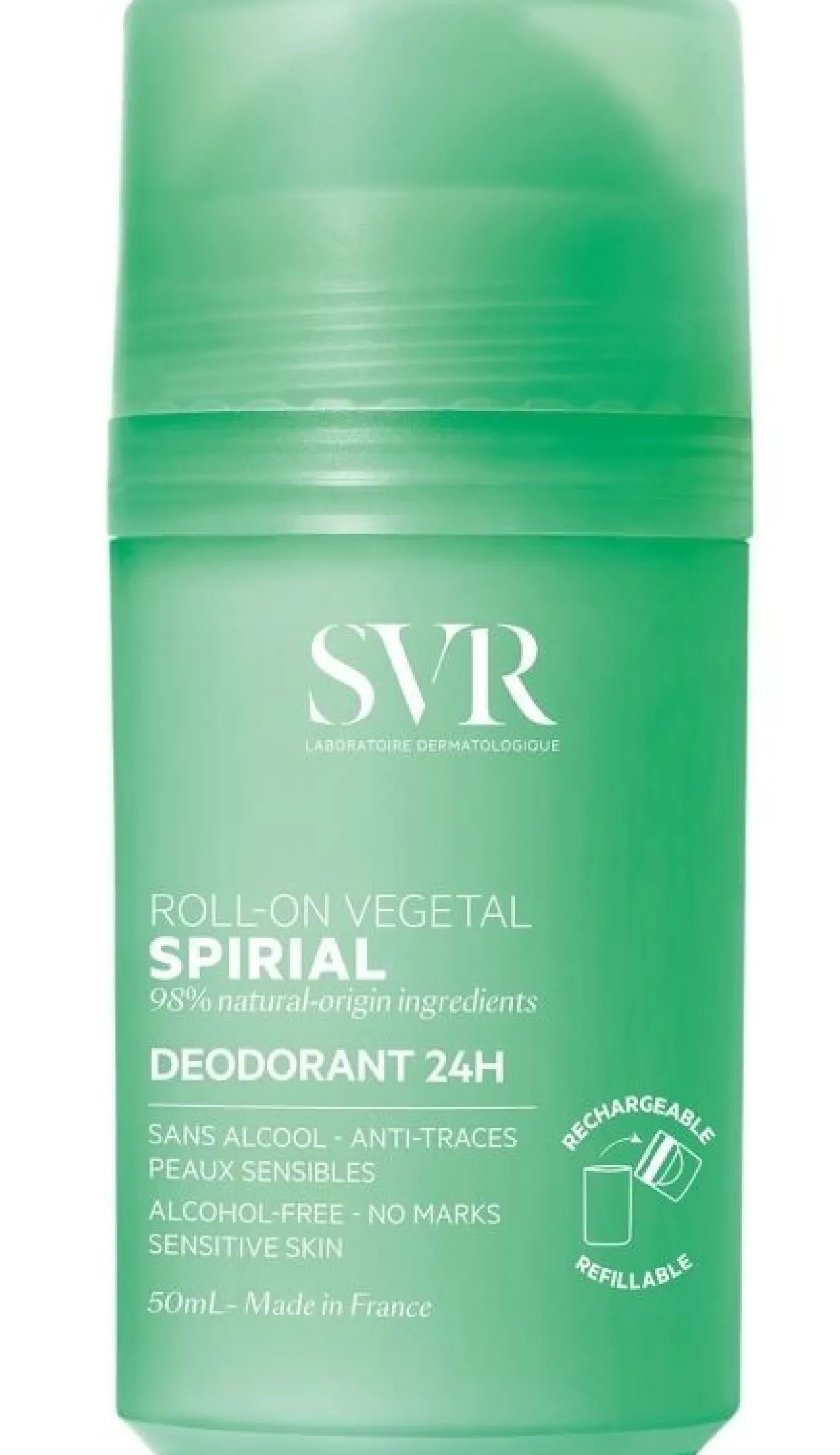Desodorante Spirial Roll On Vegetal