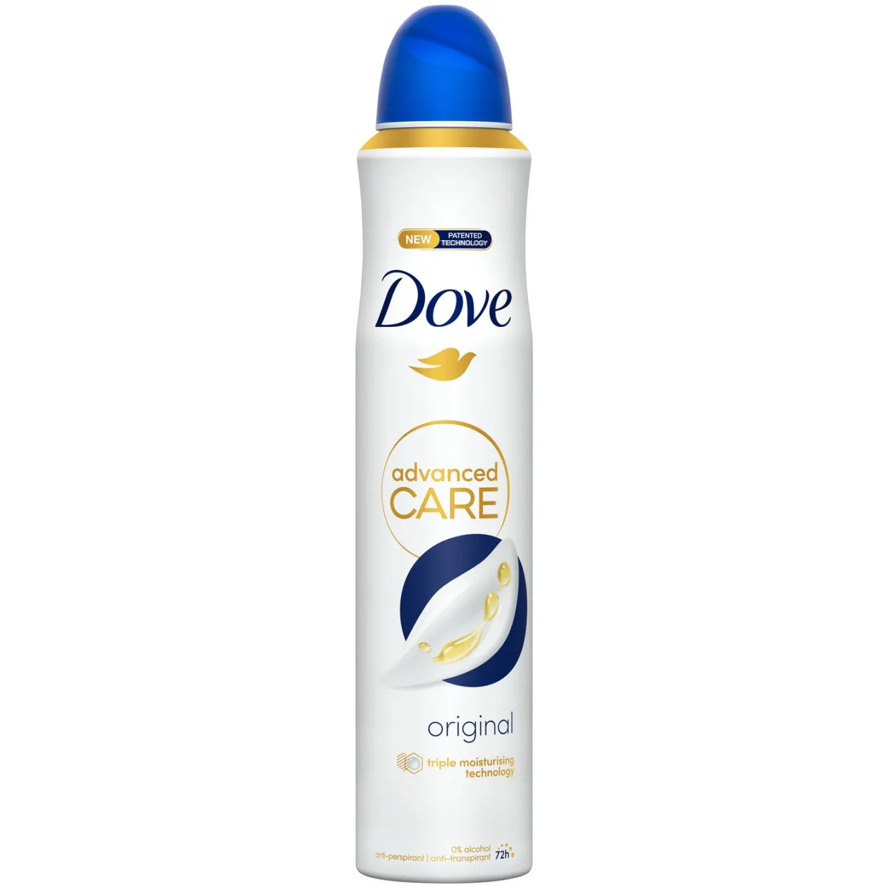 Desodorante Spray Antitranspirante Advanced Care Original 72h