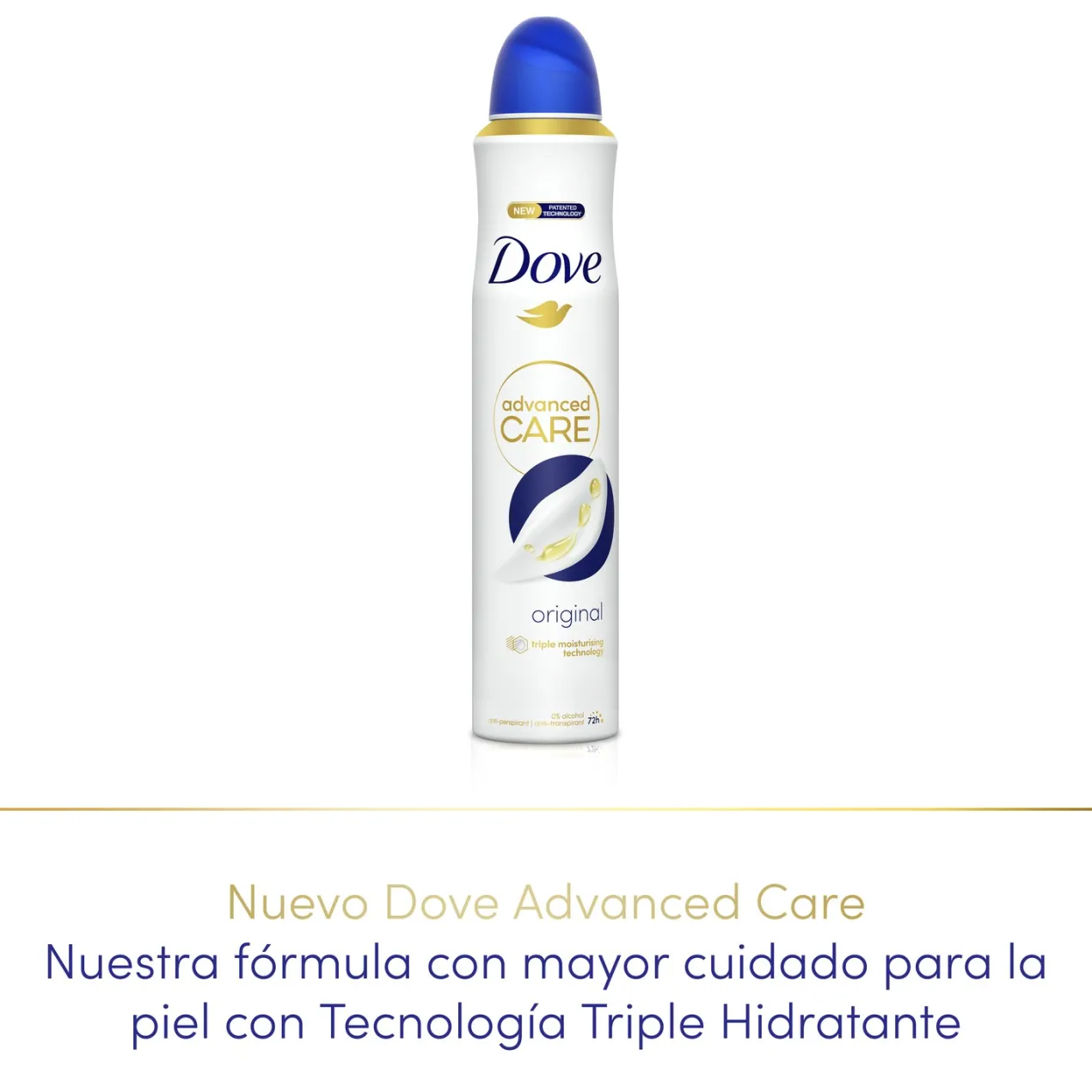 Desodorante Spray Antitranspirante Advanced Care Original 72h