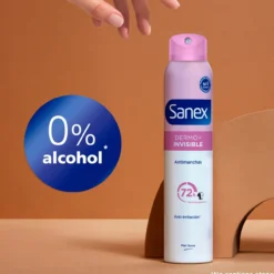 Desodorante Spray Dermo Invisible Protección Antitranspirante 72h