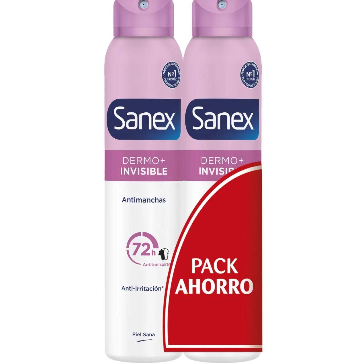 Desodorante Spray Dermo Invisible Protección Antitranspirante 72h