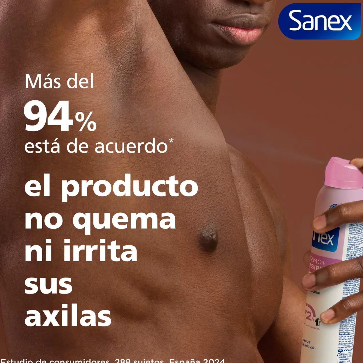 Desodorante Spray Dermo Invisible Protección Antitranspirante 72h