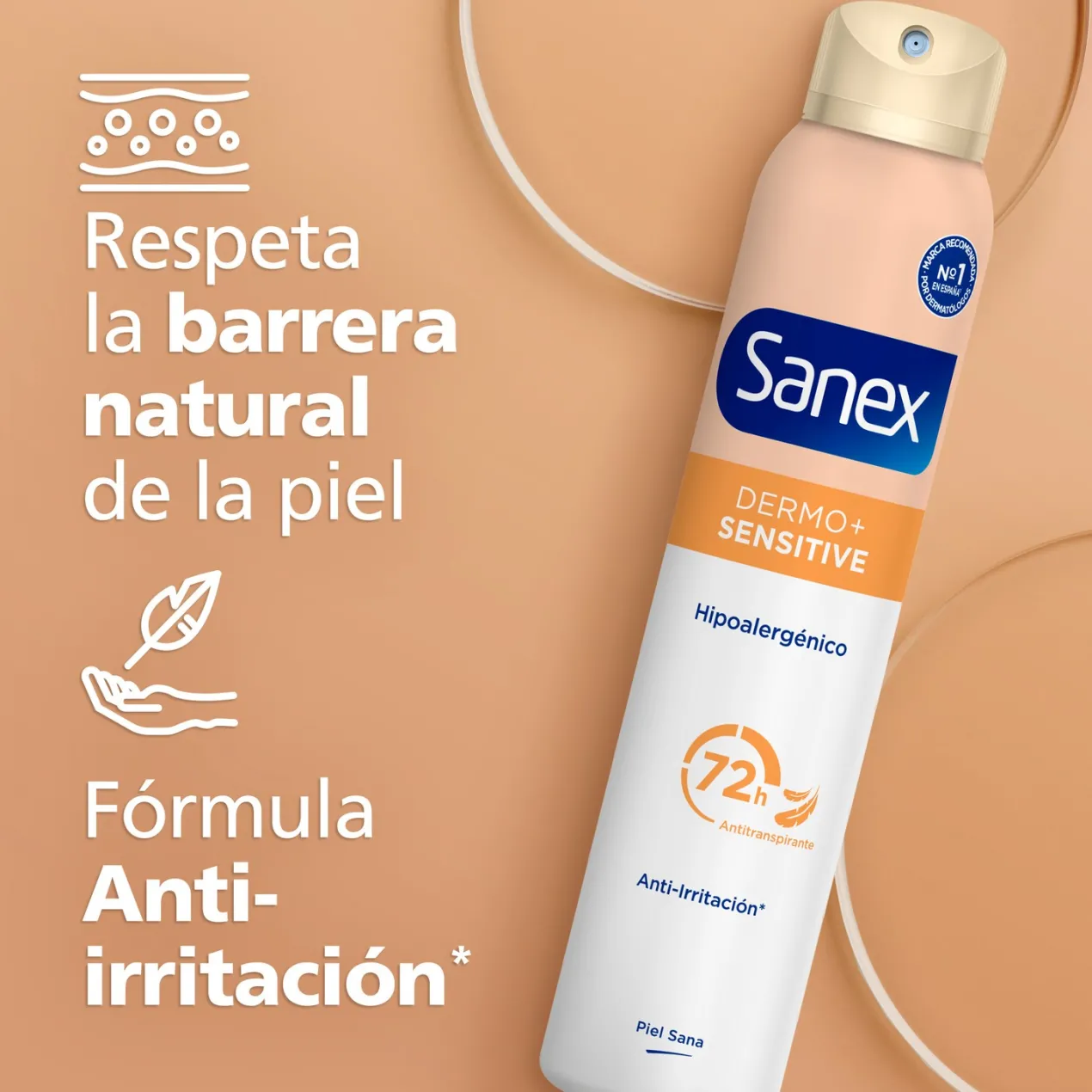 Desodorante Spray Dermo Sensitive Protección 72h